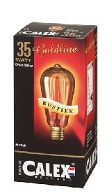 Decor Rustieklamp Gold 35w E27
